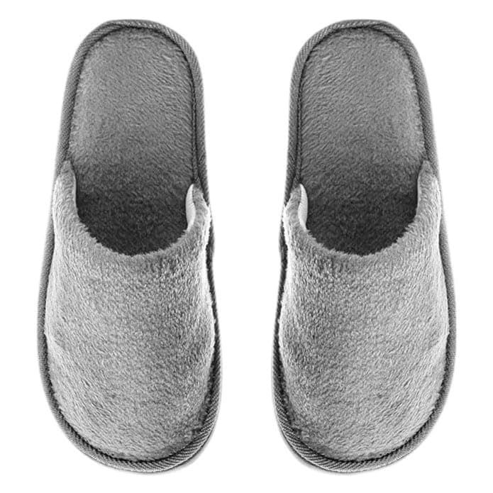 DRUNKEN Slippers For Men Winter Sandals Casual Flats Home Footwear Man Girls Sliders Flip Flops Chappals Ladies Clogs Sleeper Slides Stylish Ortho Soft Grey - (8-9 UK)