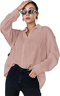 Leriya Fashion Oversized Shirt for Women | Shirt for Women Stylish Western | Long Shirt for Women