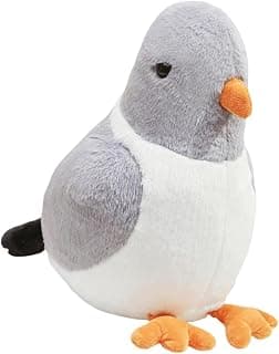 Pigeon Plush Toy Collection Creative Ornament Stuffed Animal for Sofa Adults Grey