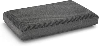 Wakefit Memory Foam Pillow | 2 Year Warranty | Orthopedic Pillows for Neck Pain, Pillow Memory Foam, (23 x 15 x 4 inch, Set of 1 - Dark Grey, Medium - Regular)