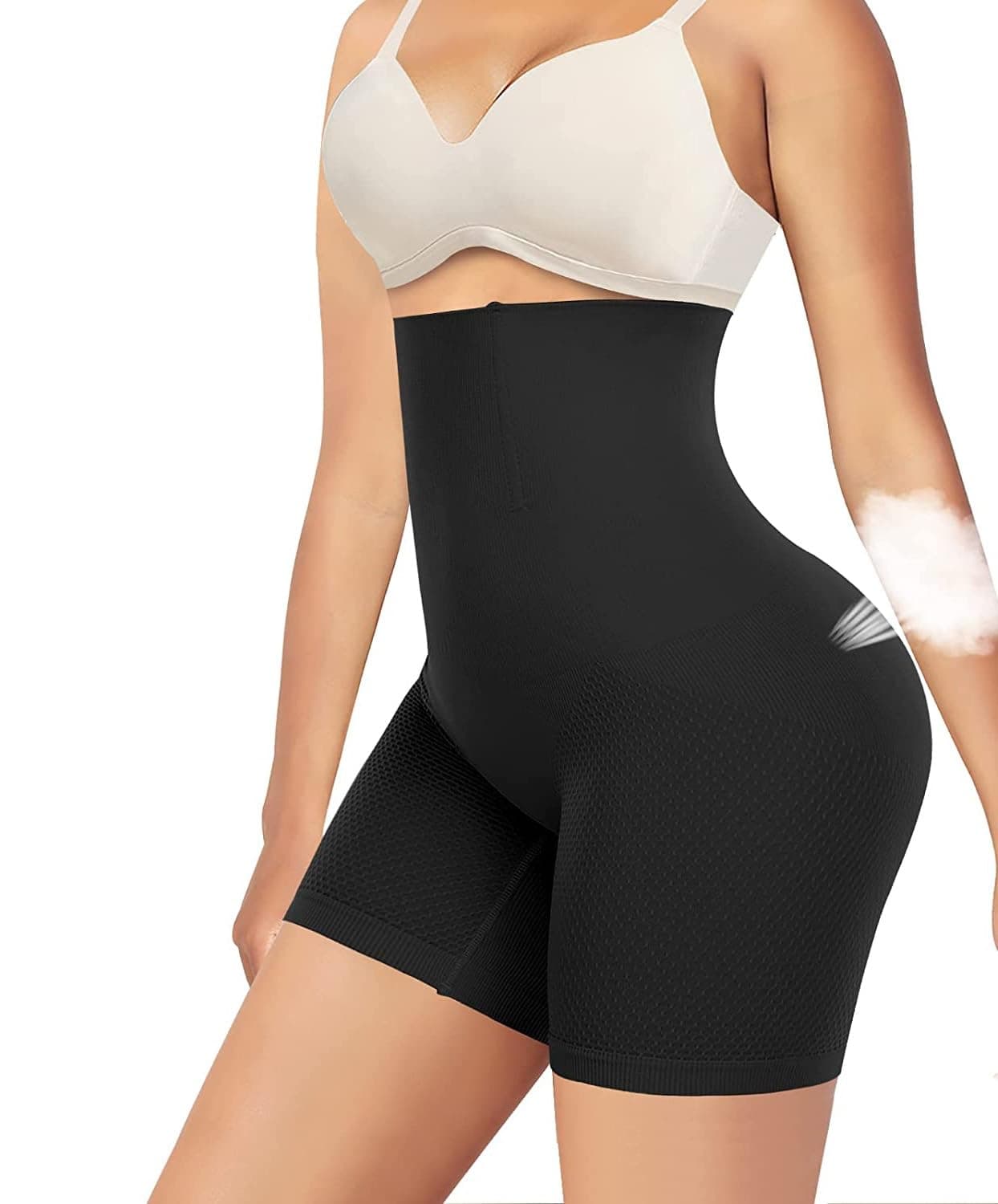 KeepCart Women Tummy Control Shapewear High Waist Trainer Thigh Slimmer
