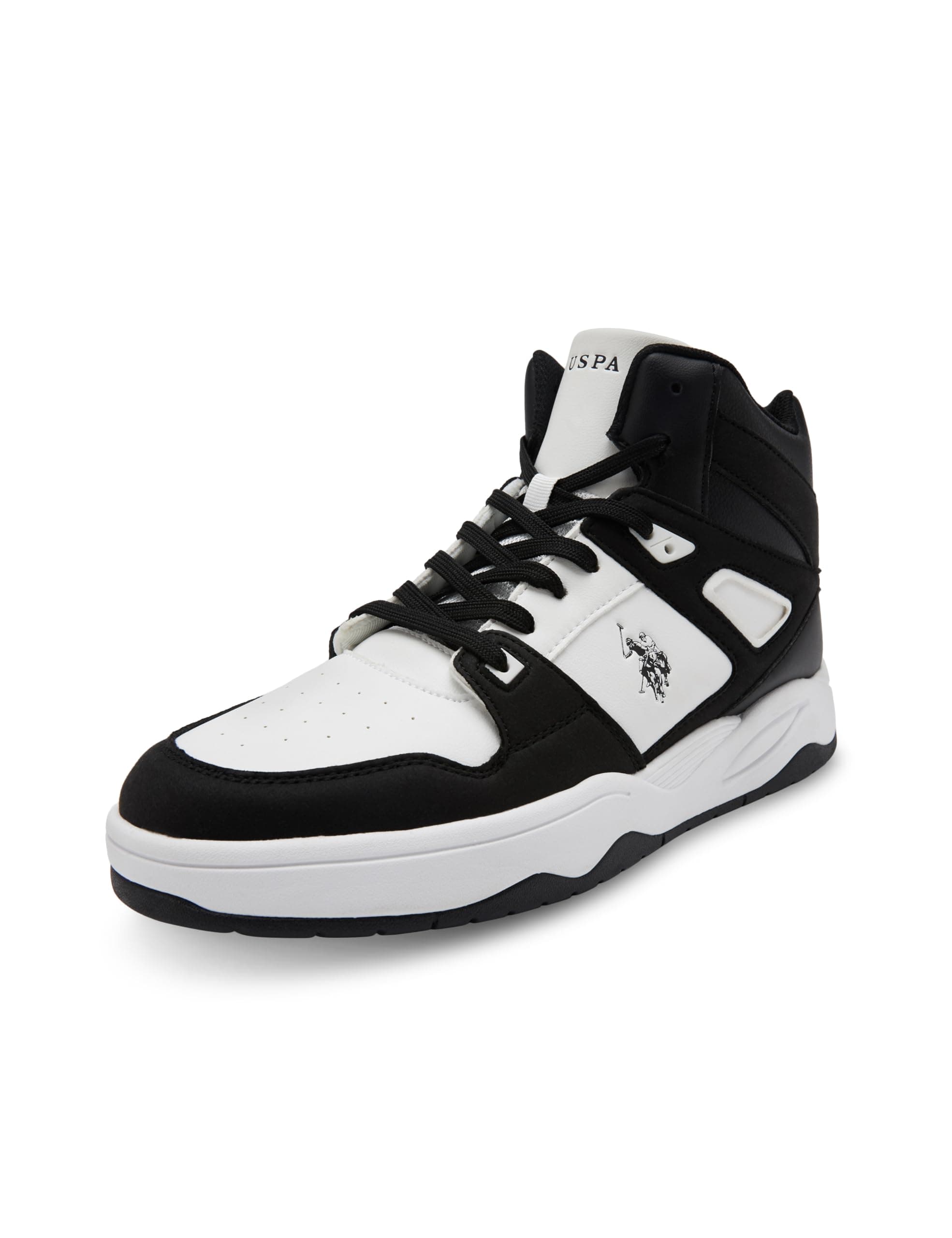 USPA U.S. Polo Assn Men|Bruce|Black Stylish Casual Sneaker Shoes for Man
