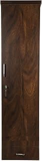 NOVA FURNITURE Engineered Wood s Caspian Furniture Single Door Wardrobe, Brown