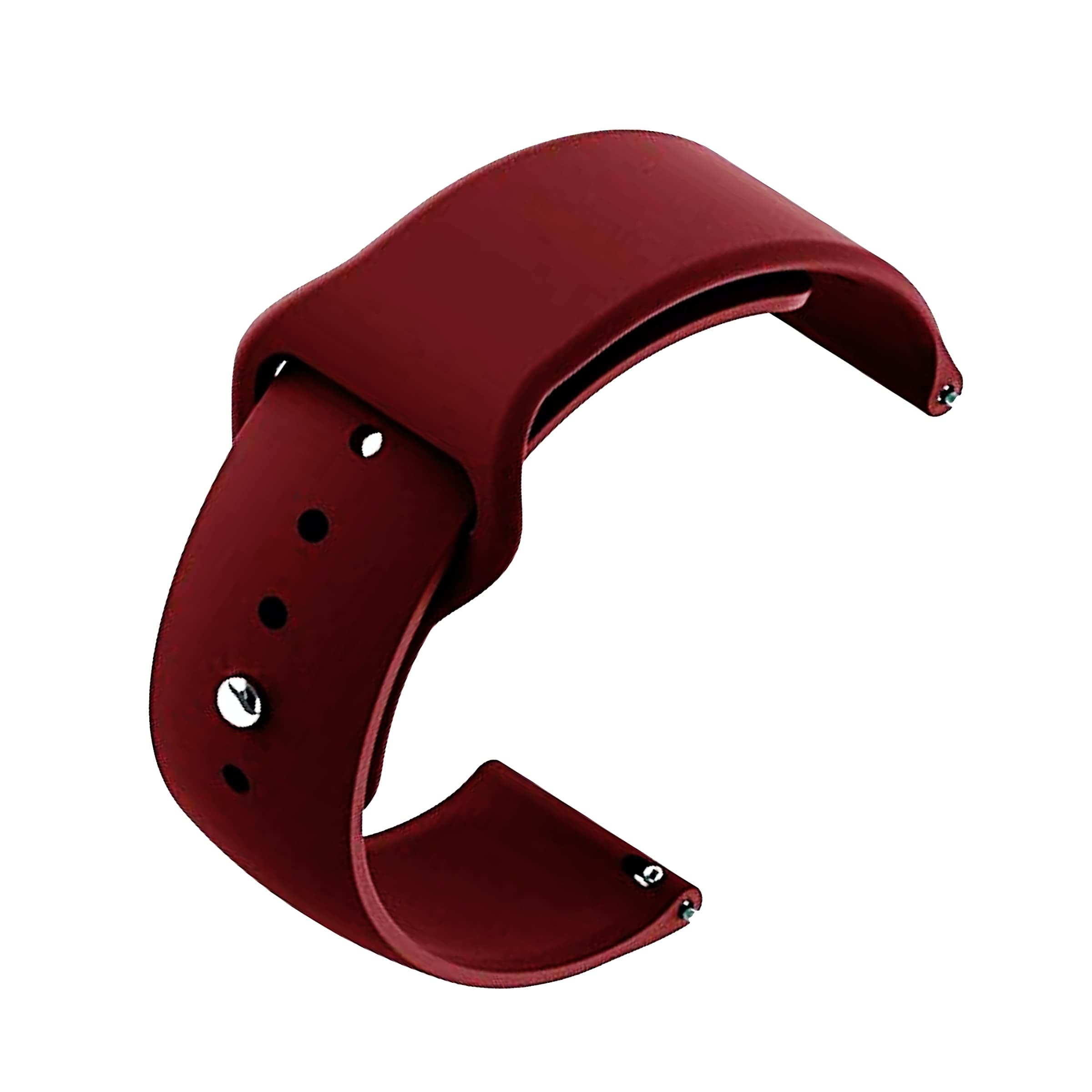 YODI 22mm New Metal Buckle Original Colourful Silicone Strap Band Compatible with Amazfit GTR 2, GTR 2e, GTR 47MM / Noise Fit Endure, Evolve, Active Smartwatch Bands