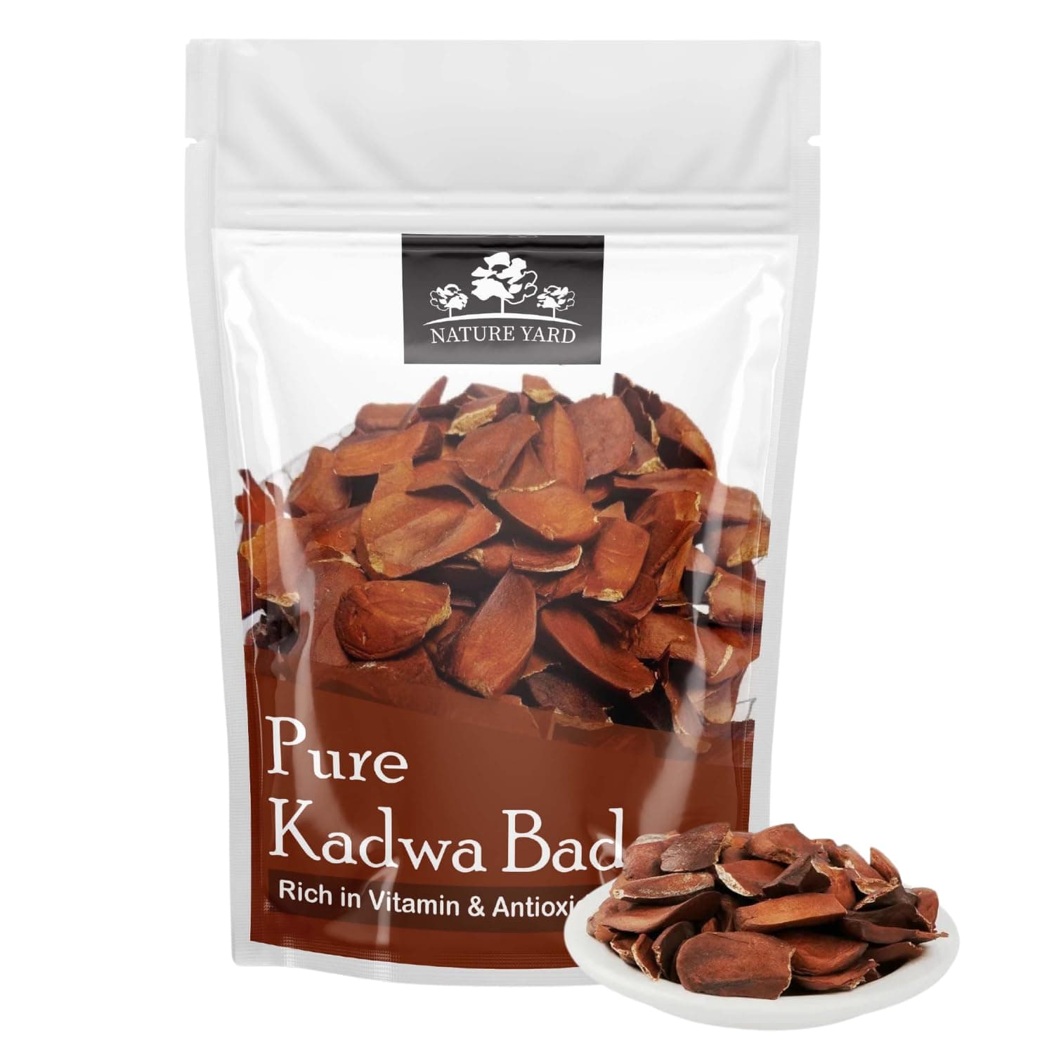 NATURE YARD Sugar Badam/Kadwa Badam - 250 Gm - For Diabetes Bitter Almonds - Sky Fruit/Mahogany Seeds - 100% Natural & Organic