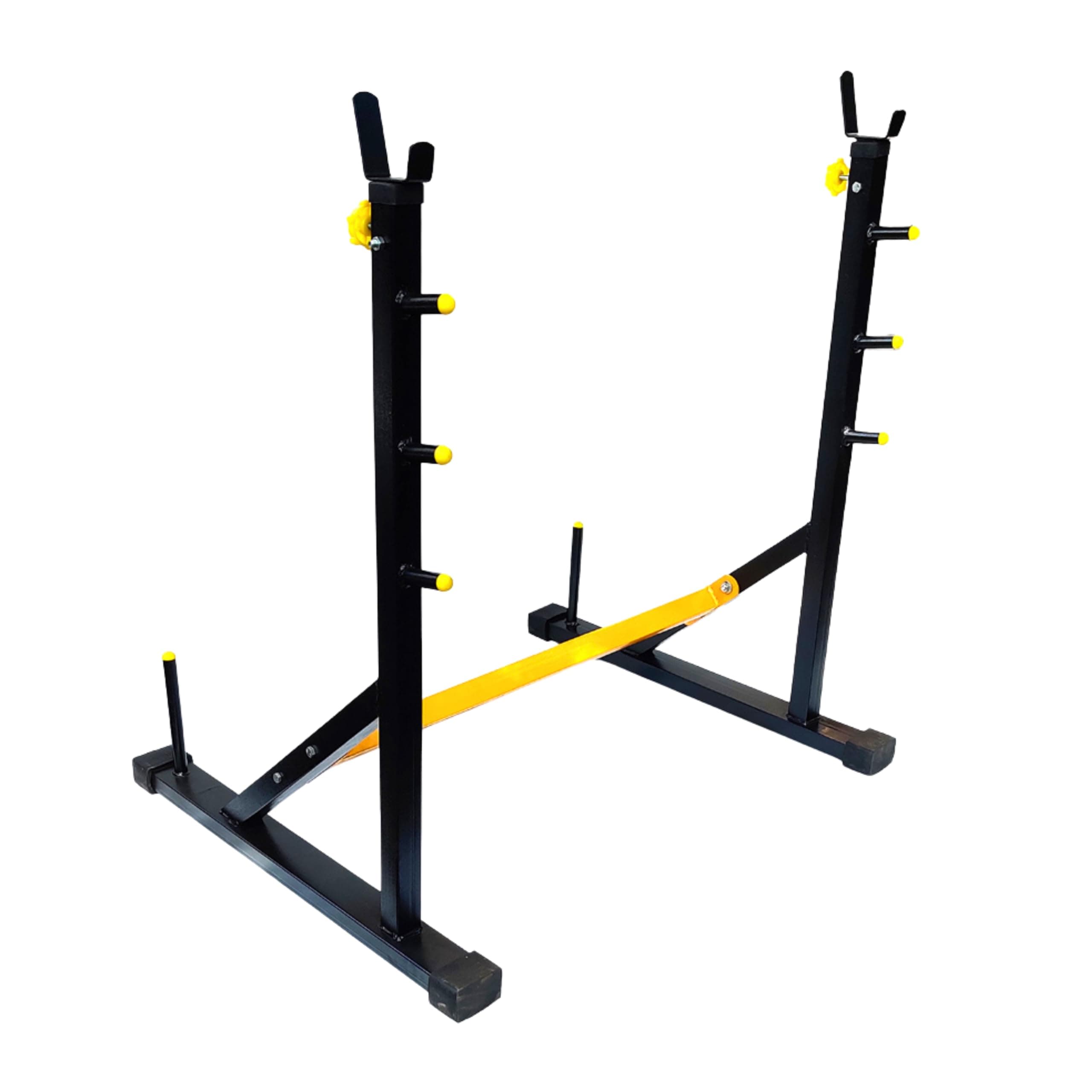 Protoner Joint Squat Stand with Safety Holders, Heavy Duty Metal Frame, Adjustable Height, for Squats and Bench Press