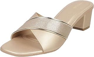 Mochi Women Block Heel Fashion Slip-on