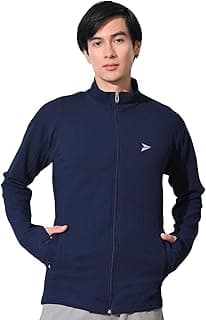 FITINC Sunscreen Jacket with Thumb Hole & Coolrush Technology - Polyester Jacket for Men