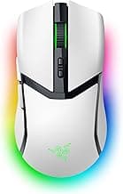 Razer Cobra Pro Wireless Gaming Mouse: 10 Customizable Controls - Chroma RGB Lighting - 30K Optical Sensor - Gen-3 Optical Switches - 2.4GHz, Bluetooth & USB Type C - Up to 170 Hr Battery - White