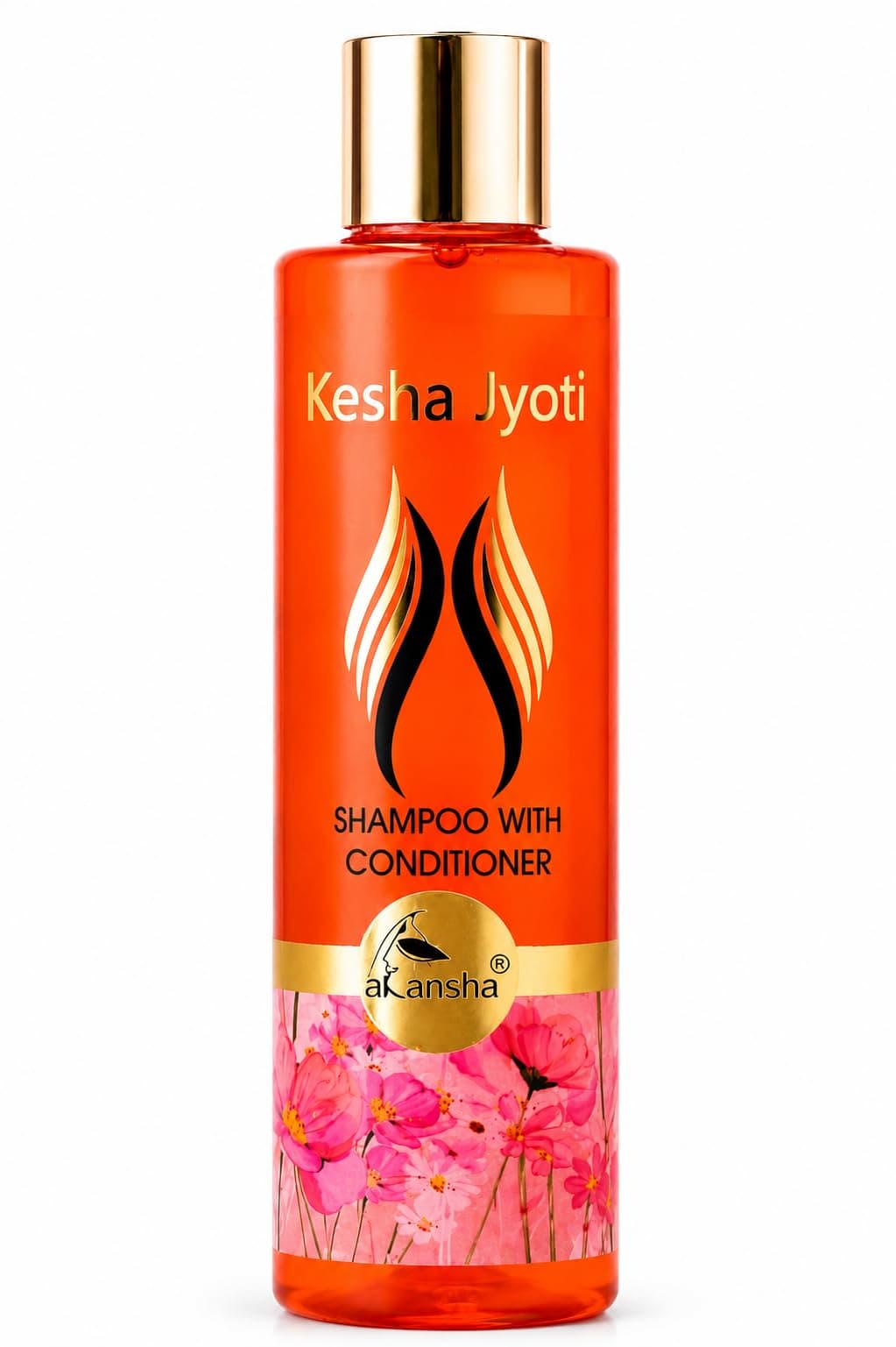 AKANSHA Keshajyoti Natural Ayurvedic Deep Nourishing Liquid Shampoo, 1 Count