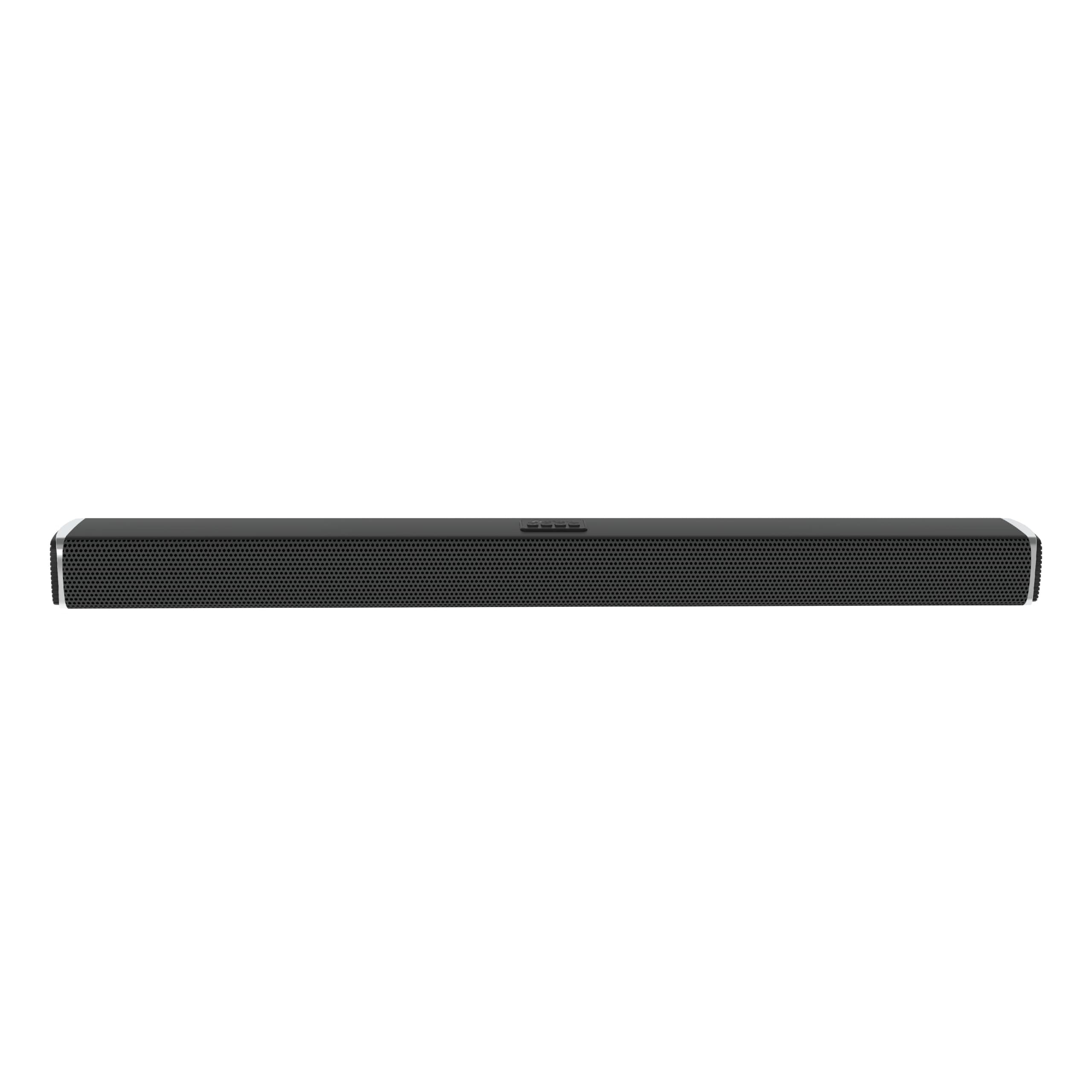 JUST CORSECA Sound Shack Pro | 40W Bluetooth Speaker | 2 x 20W Output | Bluetooth V5.3, | 1800mAh Battery | BT/TF/USB/AUX/Coax, | 85cm Length (Black)