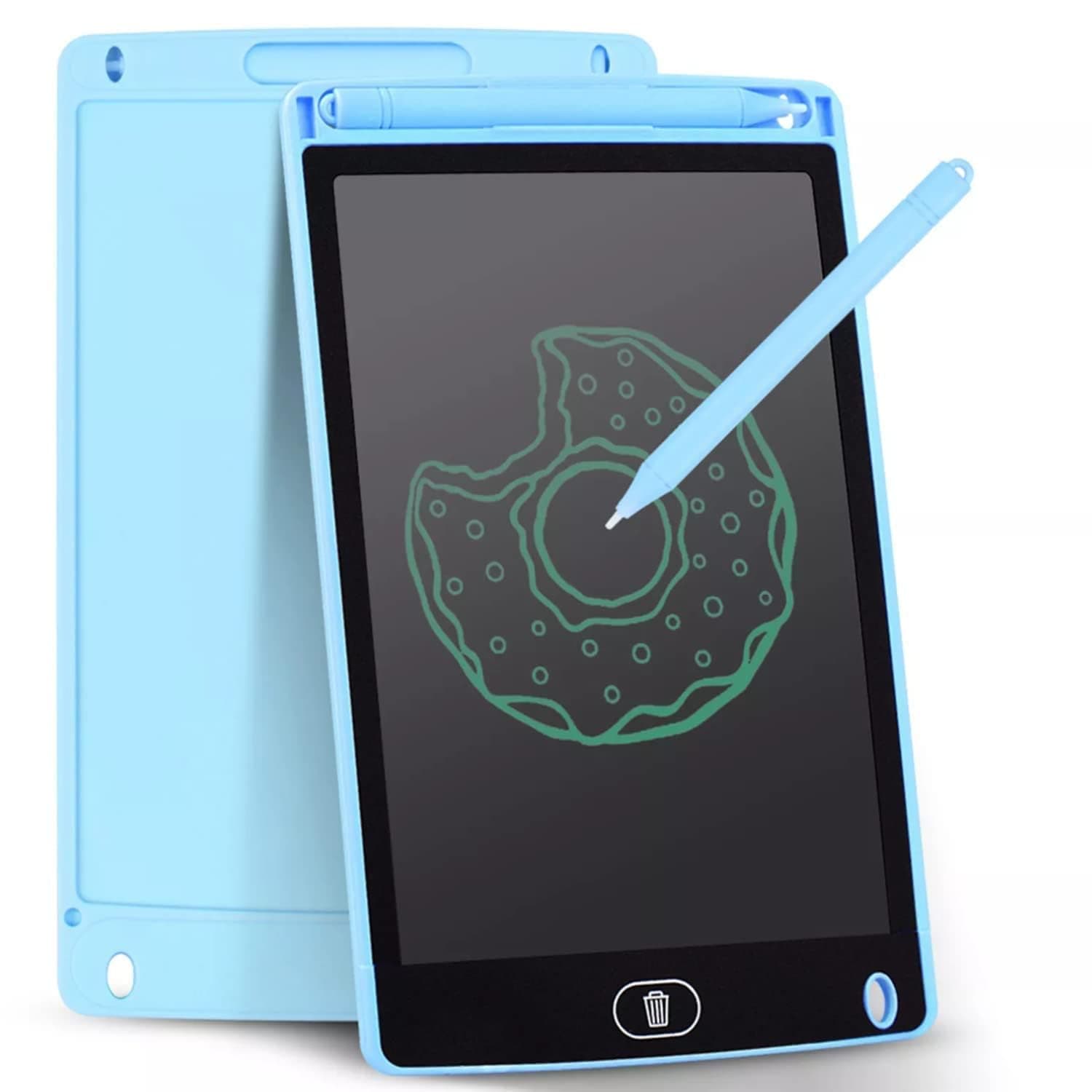 EMUUKT 8.5 Inch LCD Writing Tablet – Electronic Magic Slate for Kids with Stylus Pen – Reusable Digital Drawing Doodle Board Smart Notepad for Writing & Learning (Multicolor)