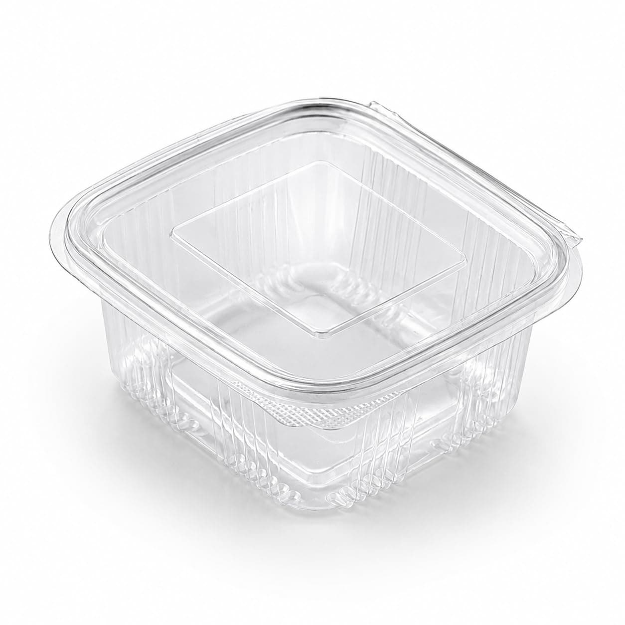 Inaara Clear Plastic Storage Jars Pack of 50 | Small Multipurpose Utility Containers for Kitchen Masala Snacks Office Crafts and More (150ml)