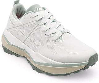 Red Tape Women's Sport Shoes White Mesh TPU Round Lace-Up