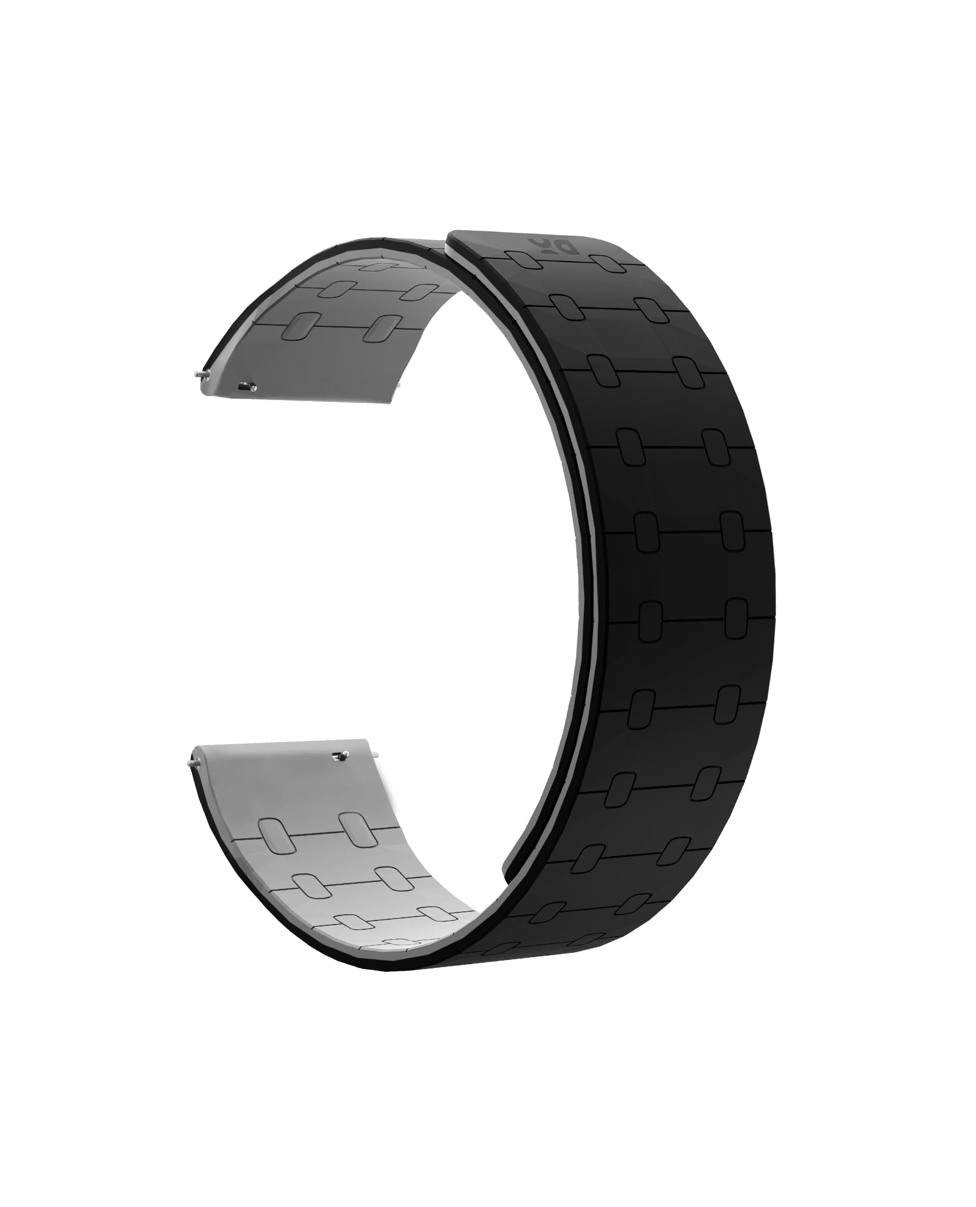 DailyObjects Mag Grip Loop Watch Strap Compatible with Samsung/OnePlus/Fitbit Smartwatches (22mm) -Watch Not Included