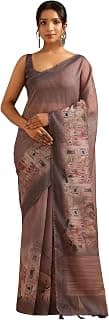 Soch Womens Chanderi Digital Print Saree