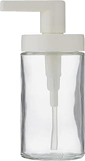 Ikea SHREYANSH Smart Care TACKAN Soap Dispenser, White (Glass) 903.223.03, 8 Fluid Ounces, Glass
