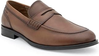 Red Tape Men's Formal Shoes Teak Leather Round Toe Lace-Up