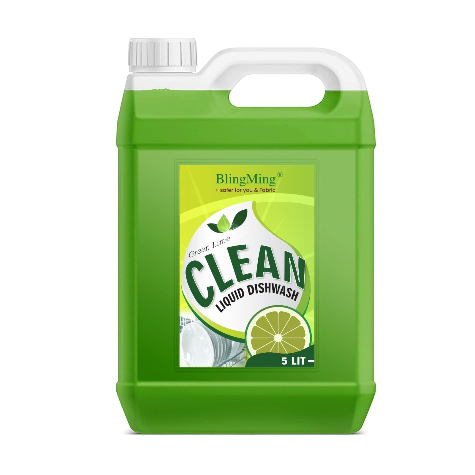 Insta Clean Liquid Dishwash Gel Plant Based Lemon Oil Natural Disinfectant Removes Tough Grease, Soft on Hands Zero White Residue Kitchen Utensil Cleaner