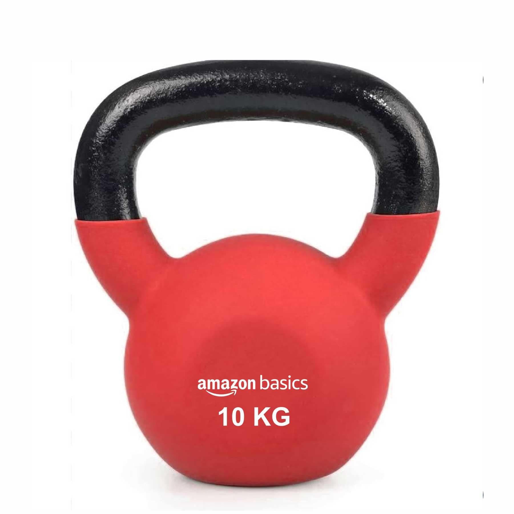 Amazonbasics Neoprene Coated Solid Kettlebell for Gym Exercises