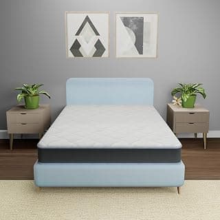 Amazon Brand - Solimo RelaxLit Ortho Mattress | Orthopedic Mattress |Spine Support | Breathable Fabric | Firm Support |HR High Resillience Foam | Softi PU Foam Quilting |Single Size|72x30x5 Inch