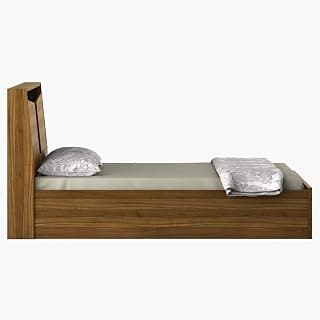 Home Centre Quadro | Engineered Wood | Box Storage | King Beds | Brown | 1 Year Warranty