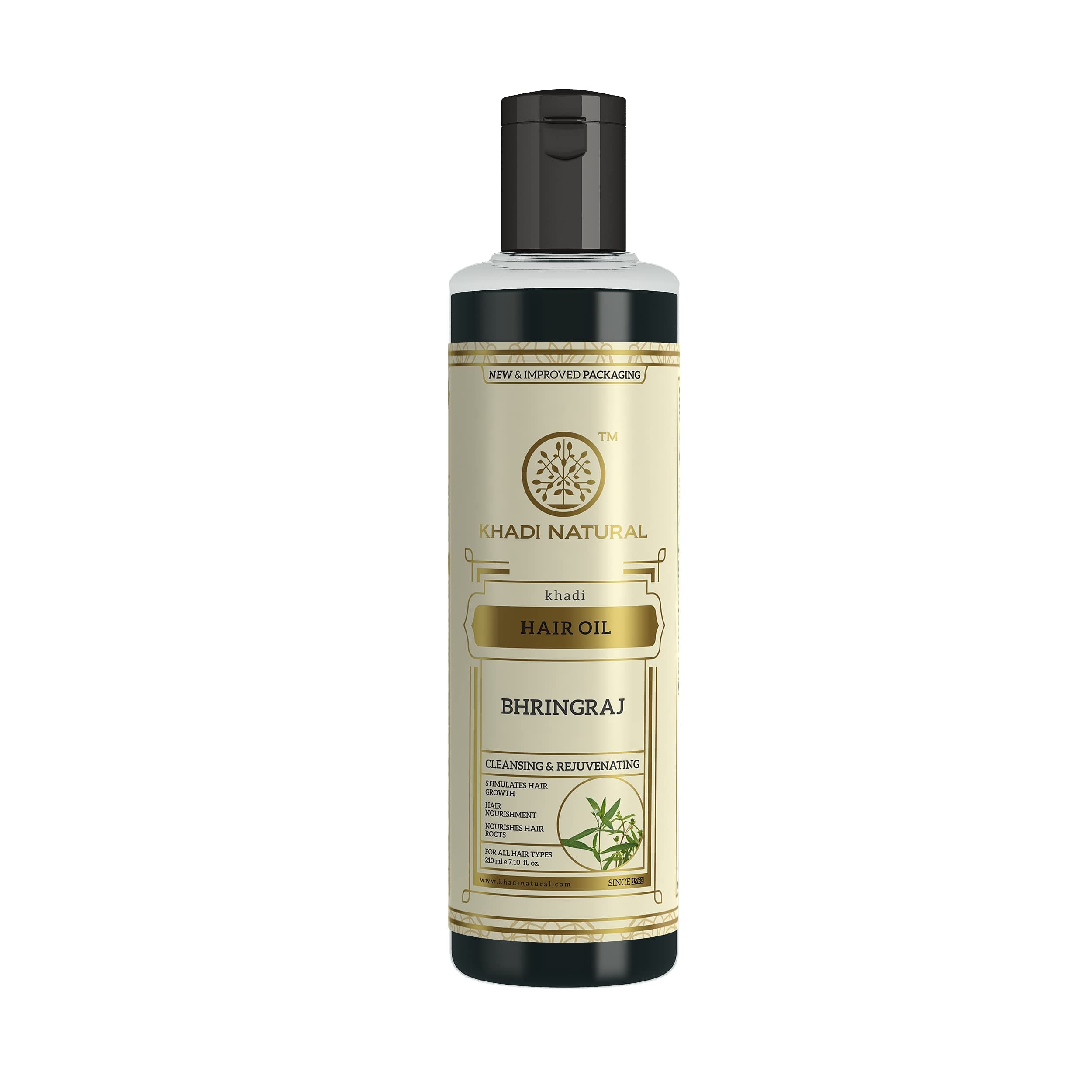 Khadi Natural Ayurvedic Bhringraj Hair Oil, 210ml