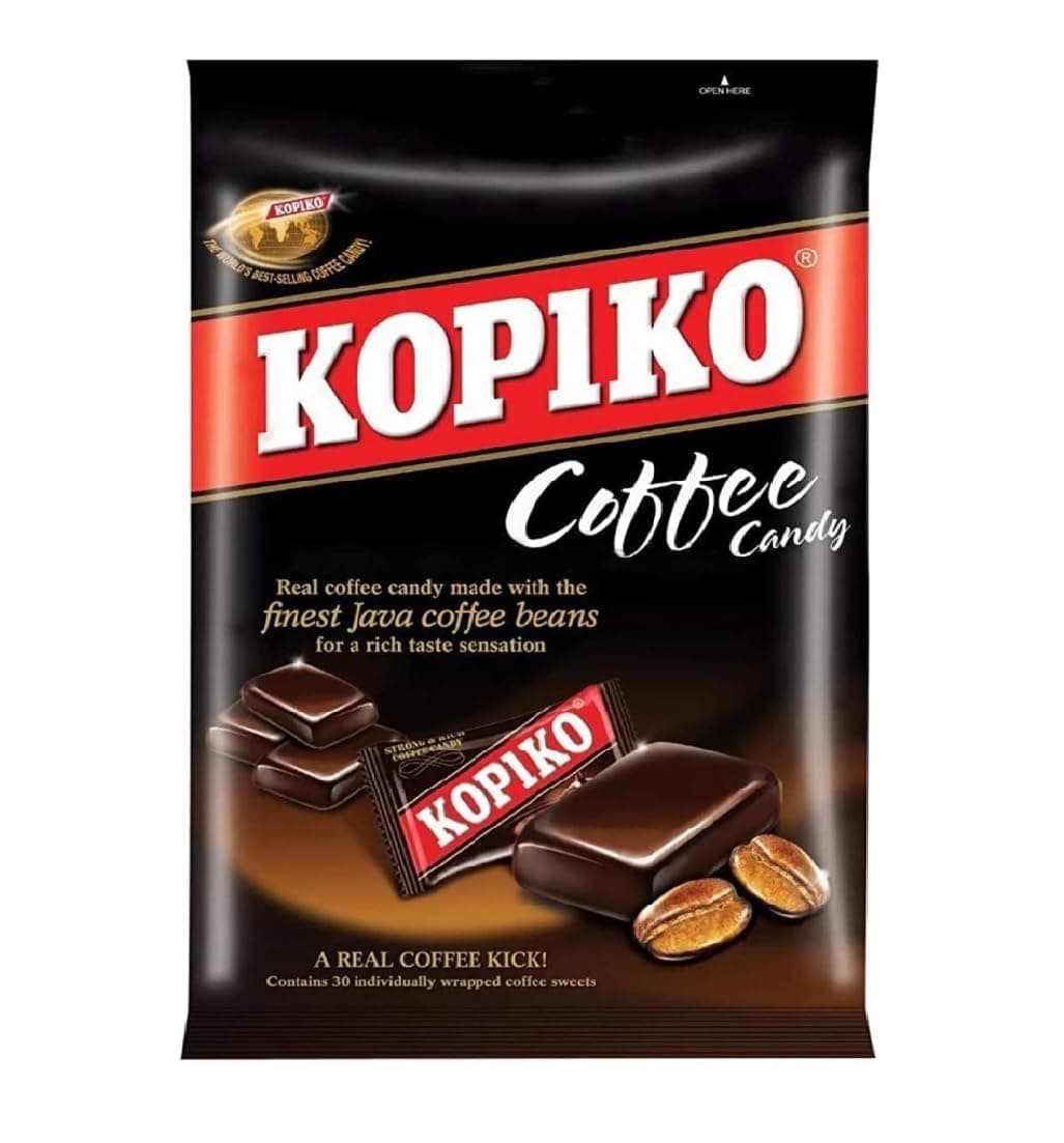 SFU E Com Kopiko Coffee Candy, 175 G, Each Individually Wrapped, Imported