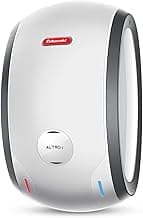 Racold Altroi DN 3L 3KW Vertical Instant Water Heater (Geyser) White, with Free Standard Installation and Pipes | Free Electric Plug | Duronox Coating for Hard Water | Faster Heating | Italian Design