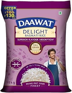 DAAWAT Delight Basmati Rice 1kg