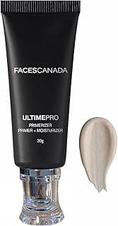 FACES CANADA Ultime Pro Primerizer Primer + Moisturizer, 30 g | Skin Perfecting & Hydrating Face Primer | Flawless Look | Minimizes Pores & Fine Lines | Shea Butter, Vitamin E, Antioxidants Enriched