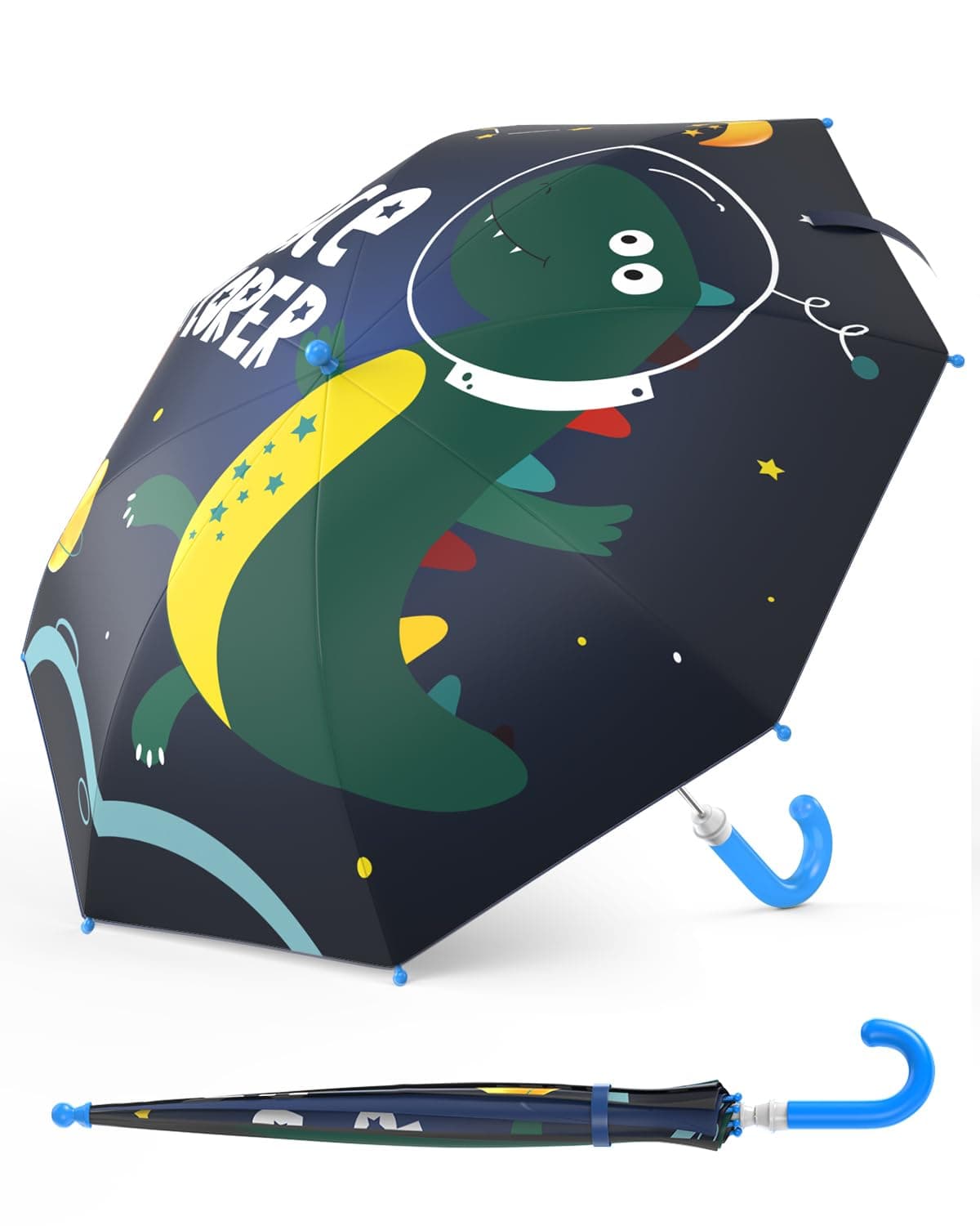 ANYCHO Umbrella for Kids, 3D Cartoon Umbrella for Girls and Boys, Stylish & Cute Mini Rain Umbrella for Children, Portable Waterproof Lightweight Umbrella for Baby