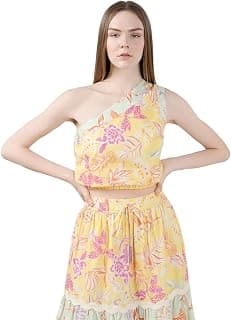 VERO MODA Women's Floral Regular Fit T-Shirt