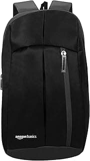 amazon basics amazon basics - Mini Backpack for Outdoor Use (12 l) (Black)