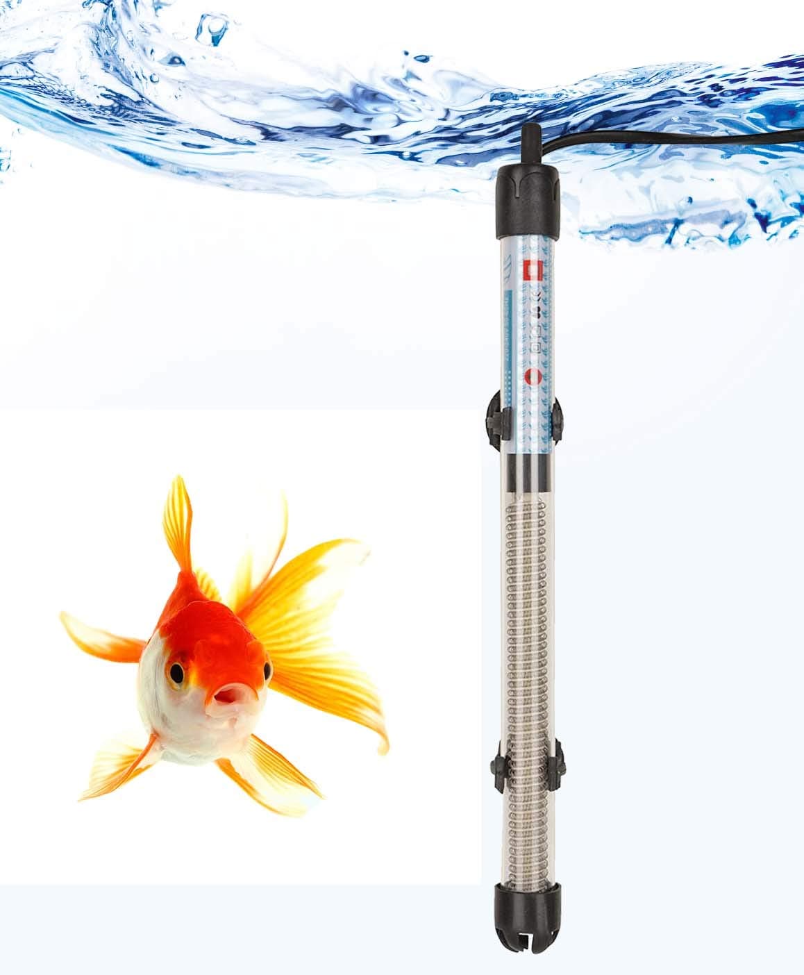 COLOURFUL AQUARIUM® - RS Electrical High Glass Heater to Aquarium Fish Tank | Auto On/Off (200w High Glass Heater), 1 Piece