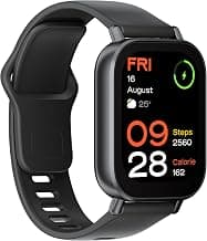 Redmi Watch 5 Active, 2" Display, Metal Body, 18 Day Battery, Bluetooth Calling, Advanced AI Noise Cancellation, Alexa, Midnight Black