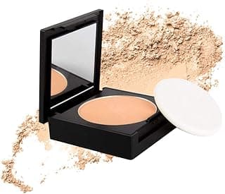 SUGAR Cosmetics Dream Cover Matte Compact Powder For All Skin Types With Spf 15 & Vitamin E | Pressed Setting Powder | Blurs Pores - 45 Con Panna (Medium-Deep), 6 Gram, Cream