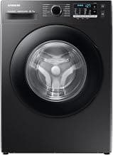 Samsung 9 kg, Hygiene Steam with Inbuilt Heater, Digital Inverter, Fully-Automatic Front Load Washing Machine (WW90TA046AB1TL, BLACK CAVIAR)
