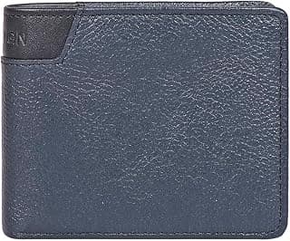 Hidesign Mens EE 311-36 RF One Size Mn Blue Bi-fold Wallet