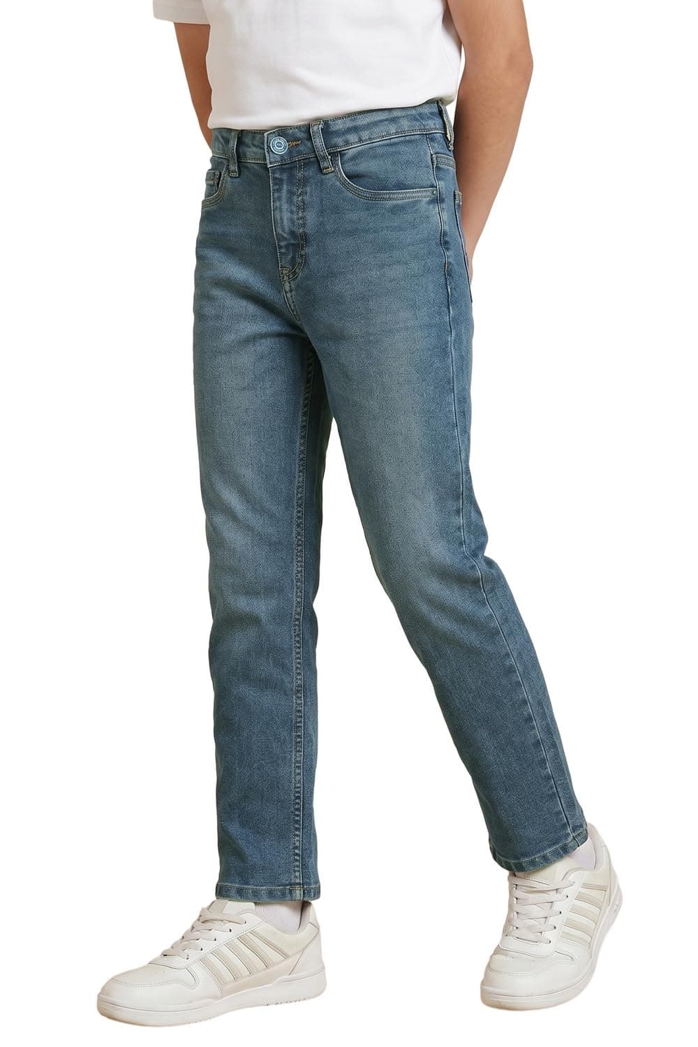 Allen Solly Boys’ Denim Jeans | Durable Fabric | Comfortable Fit for Everyday Wear