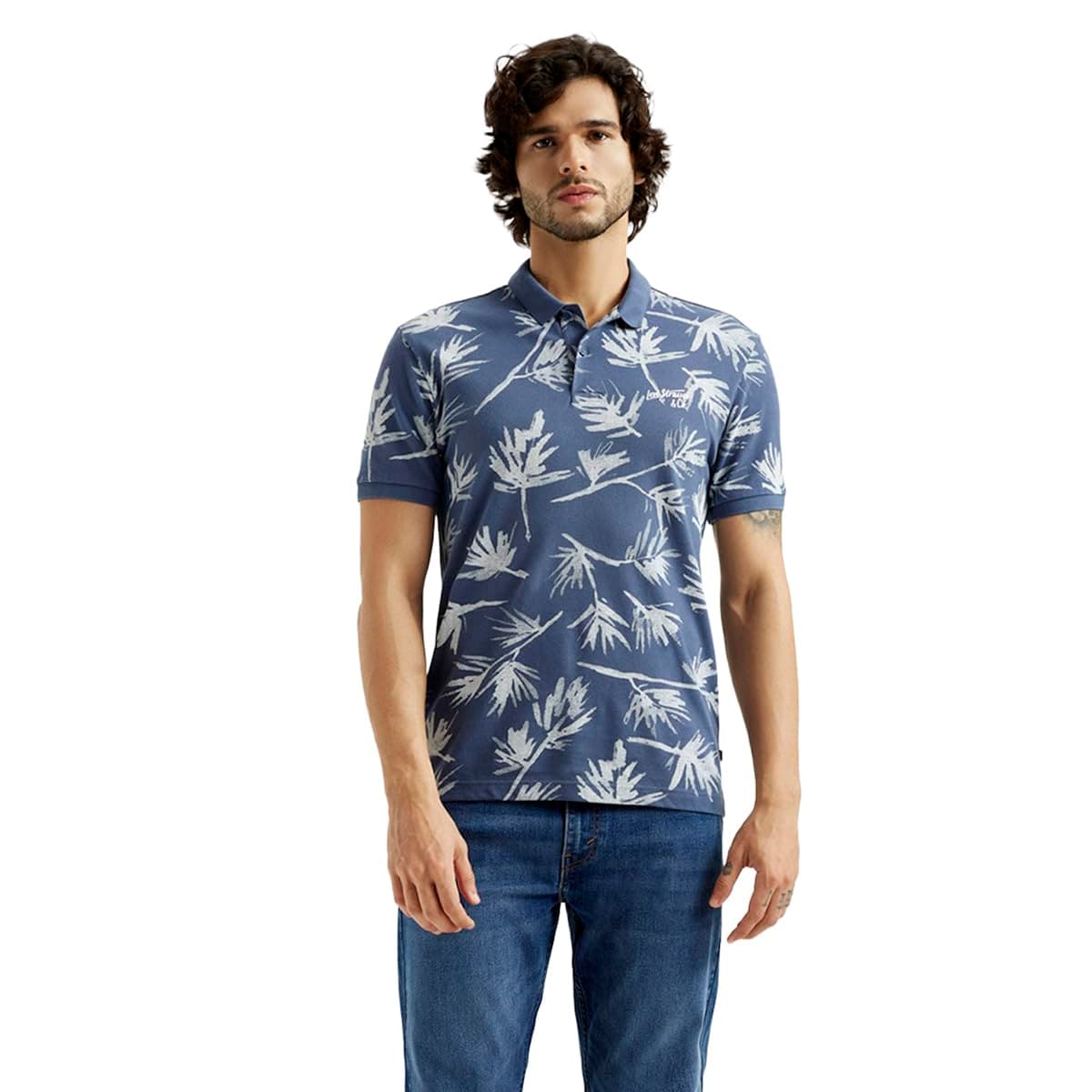 Levi's Men's Pure Cotton Slim Fit Polo T-Shirt