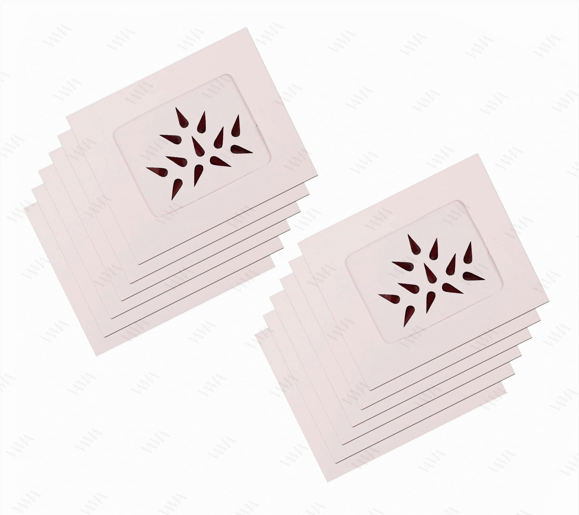 VAMA FASHIONS Premium Velvet Tear Sticker Dark Maroon Sketch Tilak Shape Kumkum Bindi for Women - 12 Cards (Tilakam Maroon Sticker Bindis)