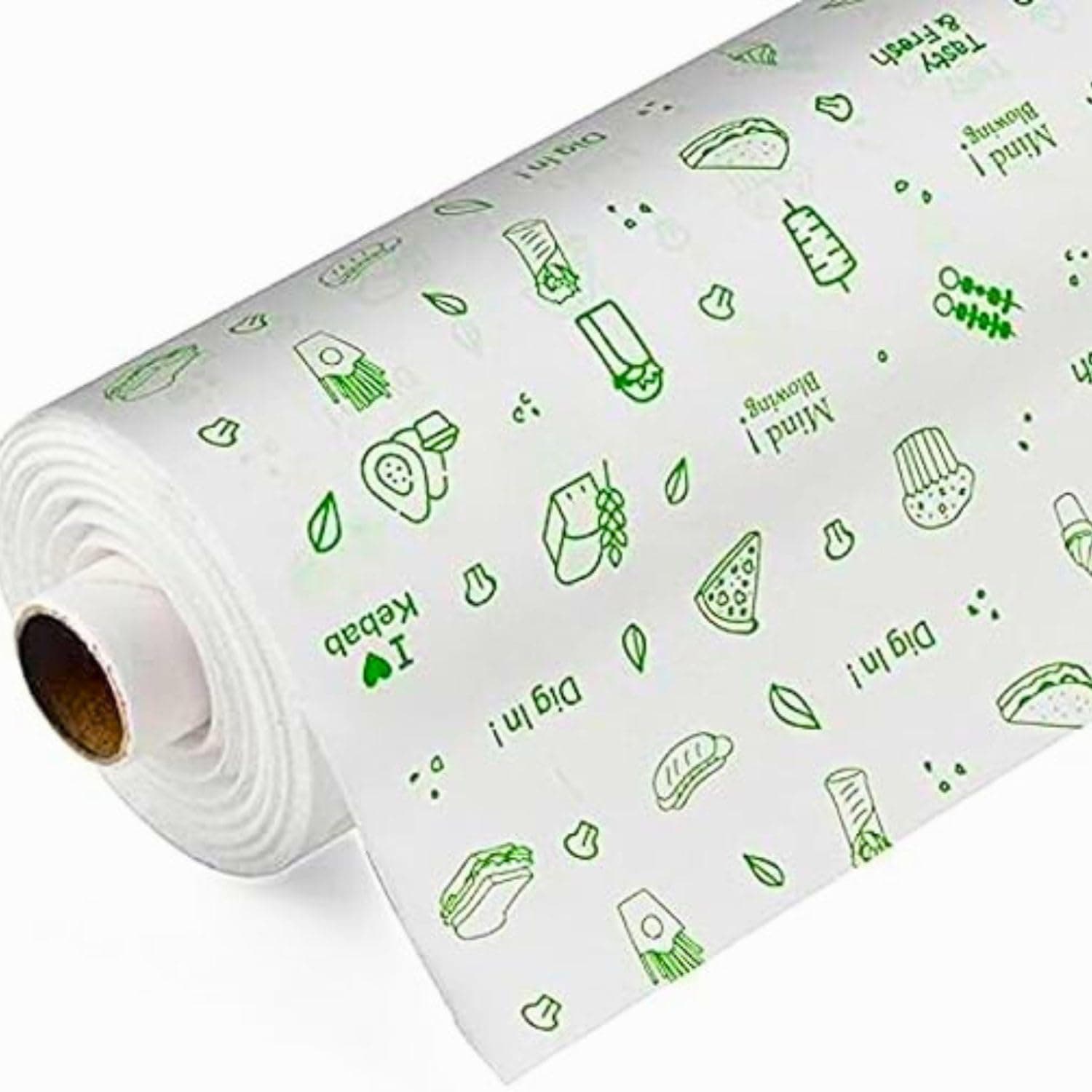 OFIXO Food Wrapping Paper Roll - Premium Non-Stick Butter Wrapping Paper. Food Wrapping Paper (1 Kg.)