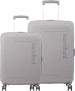 American Tourister Medium Polypropylene Kamiliant Hard Shell 8 Wheels Spinner Suitcase Nexus DW 2P(C+M), Grey