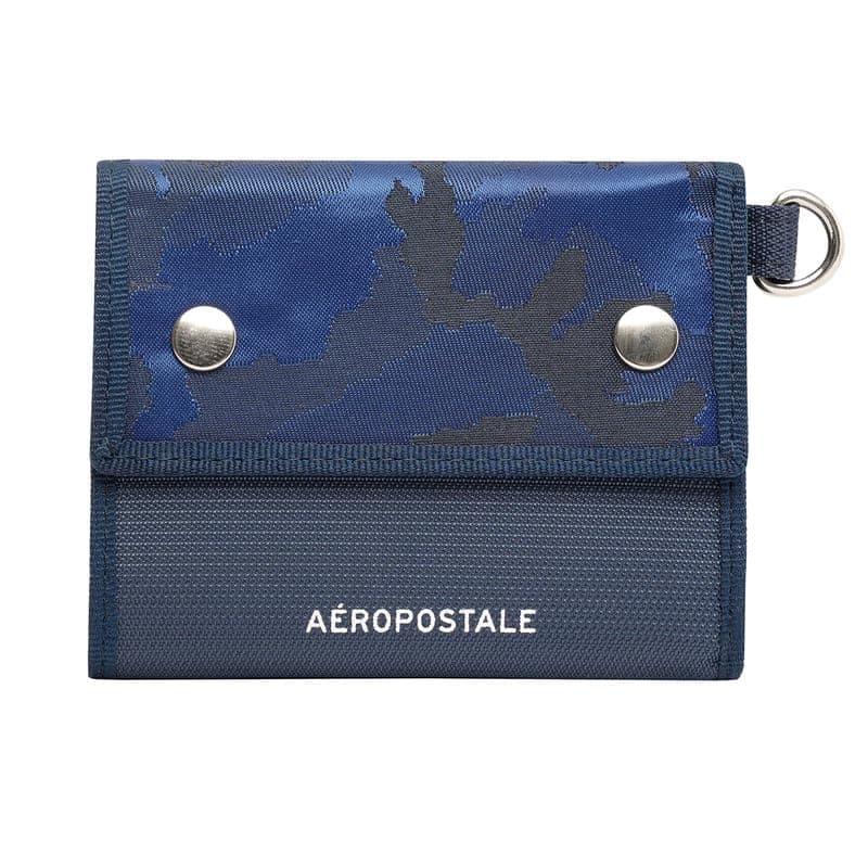 Aeropostale Wallet of Men, Navy-Regular, Lakeland | Wallet for Men Leather Original