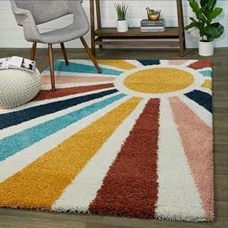 Shaggy Rugs Super Soft Modern Rugs Anti Skid Microfiber Carpet for Living Room, Bed Room .Home,Office,Hotel Plush Fluffy Carpet