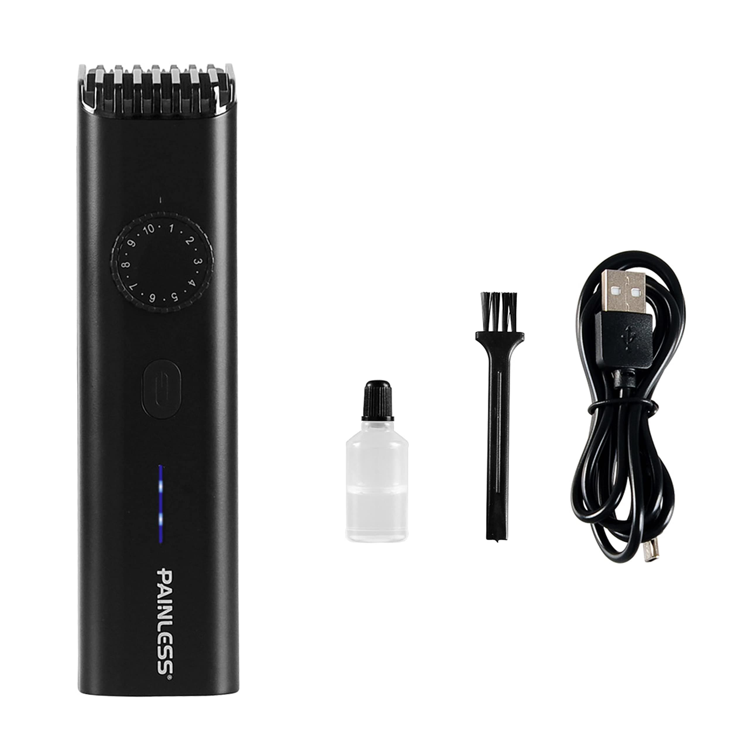 Painless beard trimmers machine mi style trimmer precision trimmer best beard trimmer Runtime: 45 min Trimmer for Men (Black)