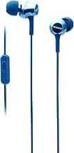 Sony MDR-EX255AP in-Ear Wired Earphones with Mic for Calls, Sound, Comfortable Fit, 12mm Driver- Blue