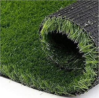 Yellow Weaves 35 Mm High Density Artificial Grass Carpet Mat For Balcony, Lawn, Door (2 X 3 Feet), Green
