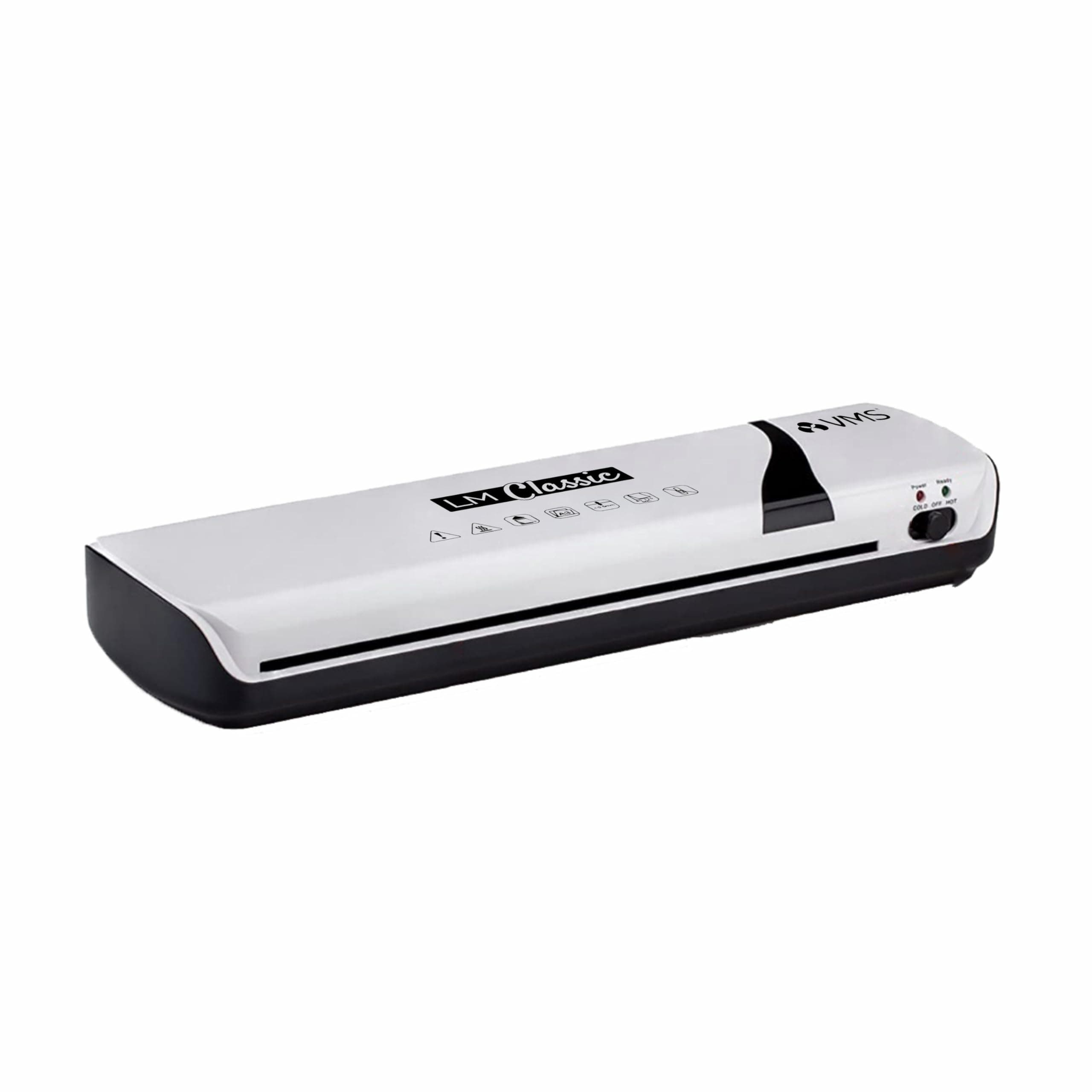 VMS Classic A3/A4 Laminator, Rapid Warm-Up Machine | Hot & Cold Function | A3/A4 Compatible | Quick Warm-Up | Jam Resistant | Home & Office